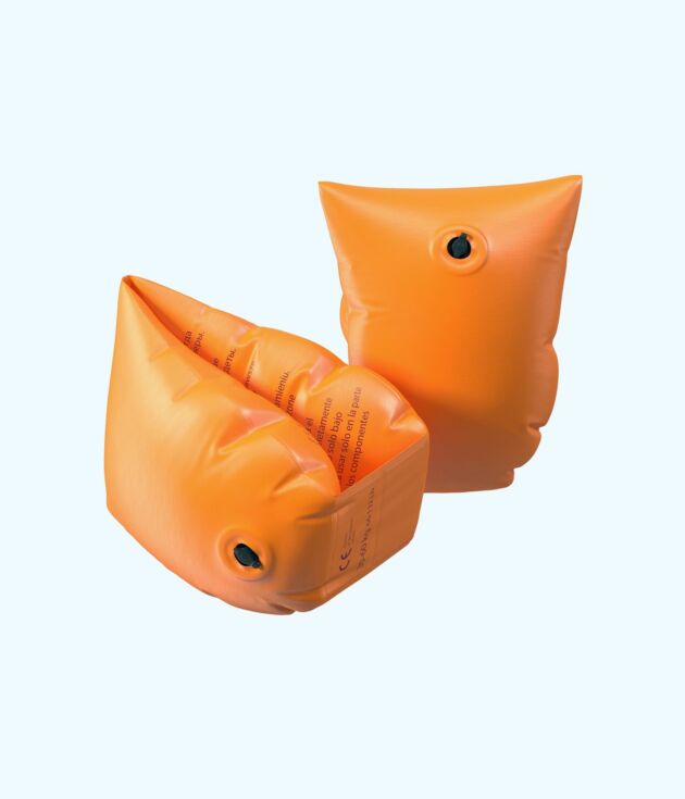 Bright float arm bands